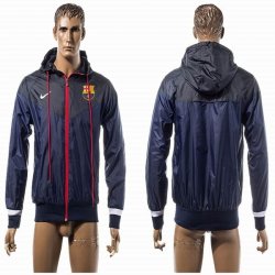 2015 Barcelona Training All Weather Jacket - Barcelona\'s deep blue