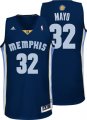 NBA Memphis Grizzlies 32 O.J.Mayo blue nba Jerseys