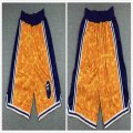 Los Angeles Lakers yellow nba shorts with Pocket-LT