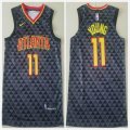 Atlanta Hawks #11 Trae Young nike black basketball Jerseys-ty