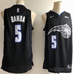 Orlando Magic #5 Mohamed Bamba black nike nba basketball jersey