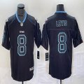 Nike Titans #8 Will Levis black Color Rush Limited Jersey -BD