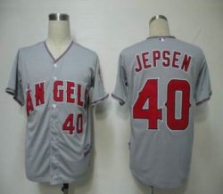 Los Angeles Angels 40 Jepsen Grey Cool