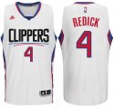 Men's JJ Redick #4 White New Logo Swingman nba basketball Jersey-printing