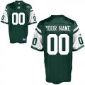 New York Jets Customized Personalized Team Color Jersey