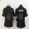 Women Nike New Orleans Saints #41 Alvin Kamara black Salute To Service Limited Jersey-BD