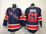 New York Rangers Rick Nash 61# Blue NHL Jersey