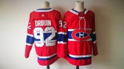 Adidas Montreal Canadiens 92 Jonathan Drouin Red NHL Jerseys