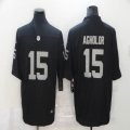 Oakland Raiders #15 Nelson Agholor Nike black Color Rush Limited Jersey