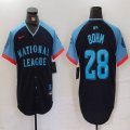 National League #28 Alec Bohm Nike Navy 2024 MLB All-Star Game Limited Player Jersey