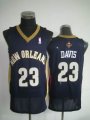 new orleans pelicans DAVIS 23 blue NBA jersey