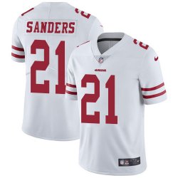 San Francisco 49ers #21 Sanders nike white Color Rush Limited Jersey