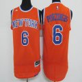 New York Knicks #6 Kristaps Porzingis red NBA basketball Jersey