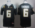 Nike Oregon Ducks De Anthony Thomas 6 Black Elite Pac-12 2012 NCAA Jersey