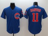 Chicago Cubs #11 Yu Darvish blue majestic baseball Baseball Jersey