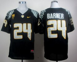 Nike Oregon Ducks Kenjon Barner 24 Black Elite Pac-12 2012 NCAA Jersey