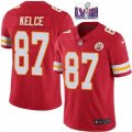 Nike Kansas City Chiefs Travis Kelce #87 red Color Rush Limited Jerseys