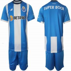 2023-2024 Porto club blue white soccer jersey home