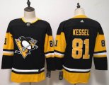 Youth Adidas Pittsburgh Penguins #81 Phil Kessel Black NHL Jerseys