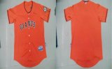 San Francisco Giants Blank Orange MLB Jerseys