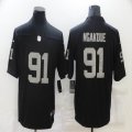 Nike Oakland Raiders #91 Yannick Ngakoue black Color Rush Limited Jersey