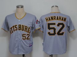 MLB Jerseys Pittsburgh Pirates 52 Hanrahan Grey