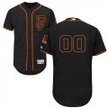 Custom San Francisco Giants black Flexbase Authentic Collection Jersey