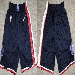 Nike Brooklyn Nets blue nba shorts with 75th -XD