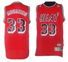 Miami Heat #33 Alonzo Mourning Soul Swingman Jersey