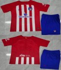 2023-2024 Atletico Madrid club red blue soccer jerseys home