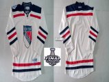 2014 stanley cup Rangers Blank Cream hockey Jerseys