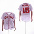 Boston Red Sox Dustin Pedroia 15# white Flexbase Authentic Collection Jerseys-1