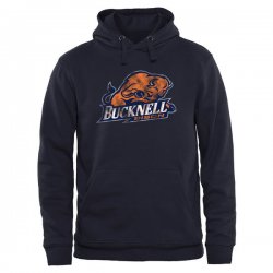 Bucknell Bison Classic Primary Pullover Hoodie - Navy