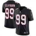 Custom Nike Atlanta Falcons #99 Adrian Clayborn black color Rush Limited Jersey