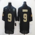 Nike Cincinnati Bengals #9 Joe Burrow camo black Salute To Service Limited Jersey-BD