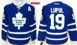 Women Toronto Maple Leafs #19 Joffrey Lupul blue ice hockey Jerseys