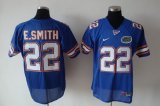 Florida Gators #22 E.SMITH Blue college football Jerseys