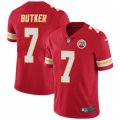 Nike Kansas City Chiefs #7 Harrison Butker red Color Rush Limited Jerseys