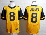 Nike West Virginia Mountaineers Karl Joseph 8 College Football Elite gold Jerseys