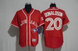 2017 Toronto blue jays #20 Josh Donaldson red Flexbase Authentic Collection Jerseys