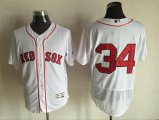 2016 Boston Red Sox # 34 David Ortiz white Flexbase Authentic Collection Jersey