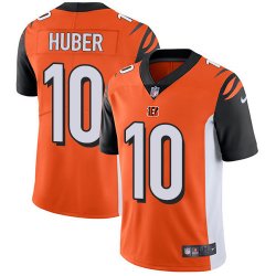 Nike Cincinnati Bengals #10 Huber orange Color Rush Limited Jersey