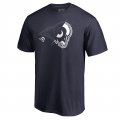 Men's Los Angeles Rams NFL Pro Line by Fanatics Branded Navy X-Ray T-Shirt