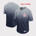 Nike New York Yankees blank gray blue drift baseball jerseys