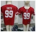 nike San Francisco 49ers #94 Justin Smith red elite nfl children jersey