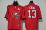 Buccaneers #13 Mike Evans red Fashion nike Color Rush Limited Jersey-WL