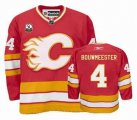 Calgary Flames 4# BOUWMEESTER red nhl jerseys