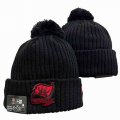 2024 Tampa Bay Buccaneers black NFL Sports Cuffed Knit Hats