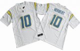 Los Angeles Chargers Justin Herbert Nike White Vapor F.U.S.E. Limited Jersey