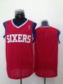 Philadelphia 76ers blank red NBA basketball Jerseys